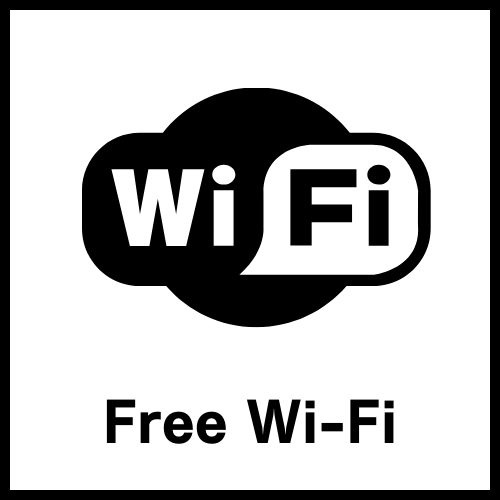 【お店アイコン】Free Wi-Fi完備