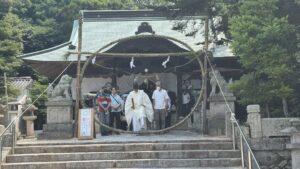 春日神社_茅の輪くぐり