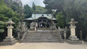 春日神社_茅の輪くぐり2